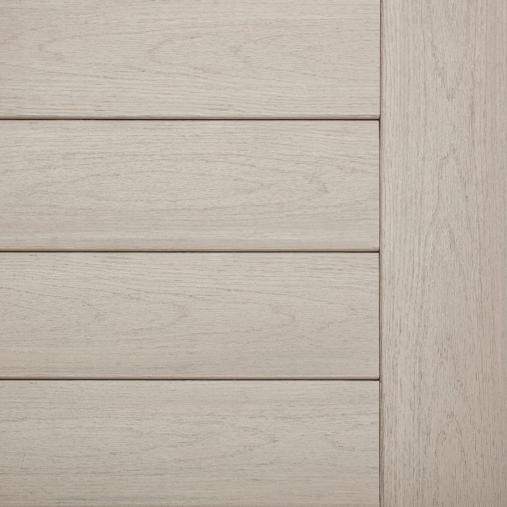 Gray Harvest Plus TimberTech siding with a vertical board edge detail.